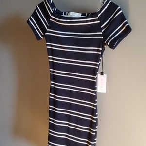 ASTR striped dress size xs